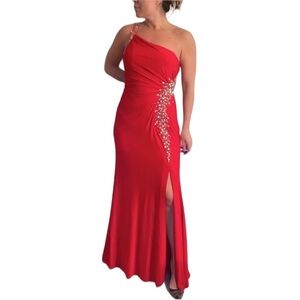 Jovani One Shoulder Gown